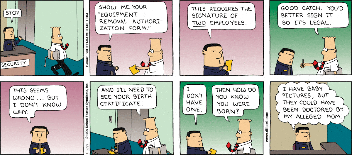 Dilbert Cartoon